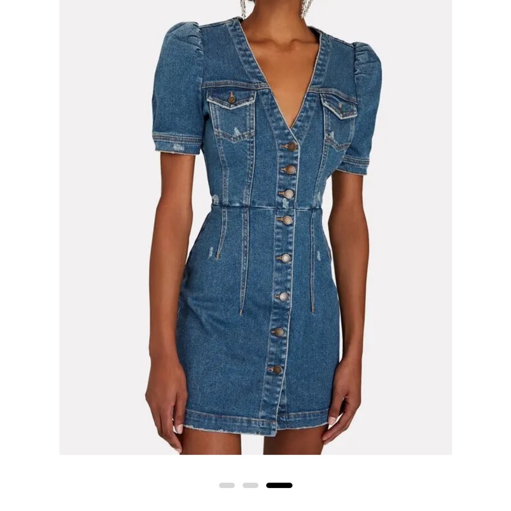 Retrofete Morgan Denim mini dress.